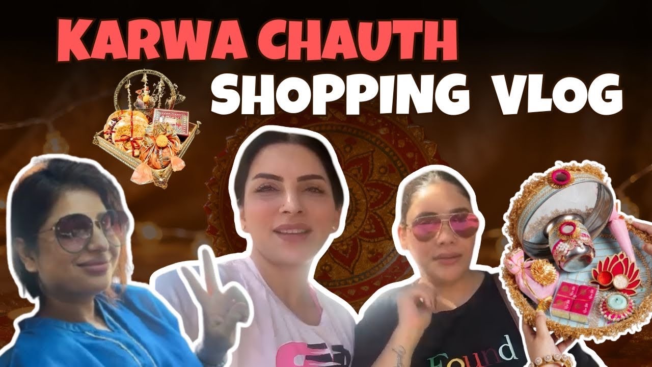 Karwa Chauth Shopping ❤️🧿