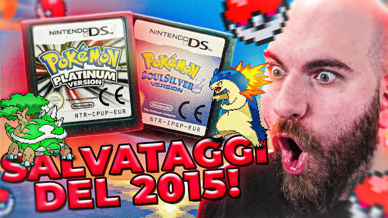 Esploro i SALVATAGGI dei miei vecchi LET'S PLAY di Pok&eacute;mon Platino e Soul Silver