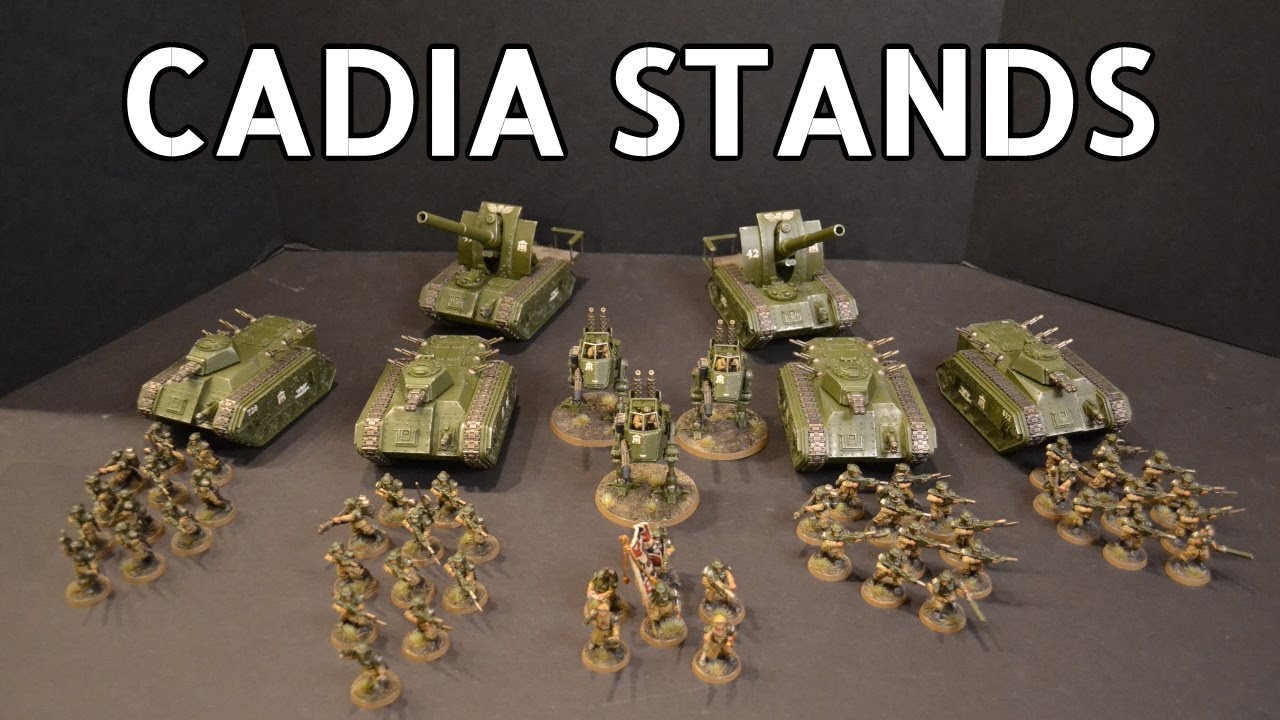 Warhammer 40K: Astra Militarum Cadian Army Showcase