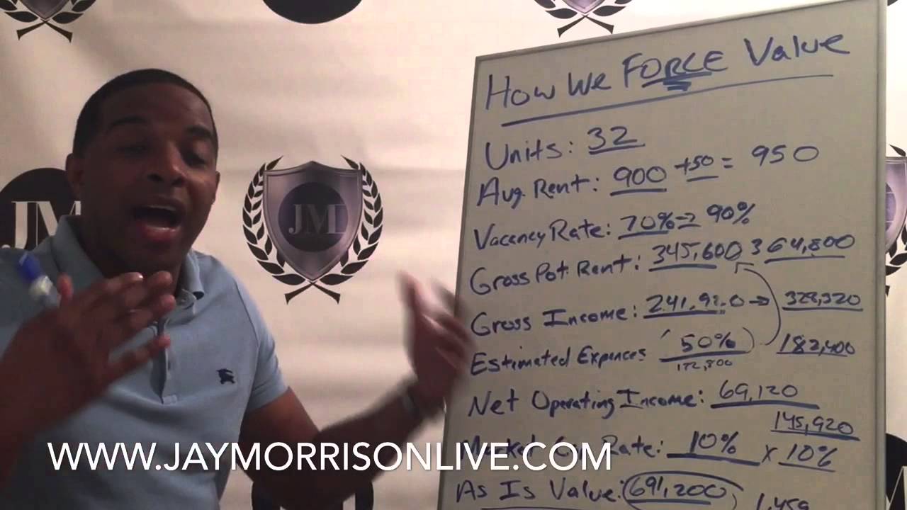 How to create $768,000 in value in an Apartment Building by Jay 