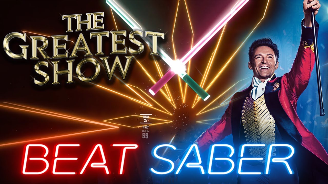 [beat saber] Panic! at the Disco - The Greatest Show (Expert+) Full Combo [Official New 2023 Map]