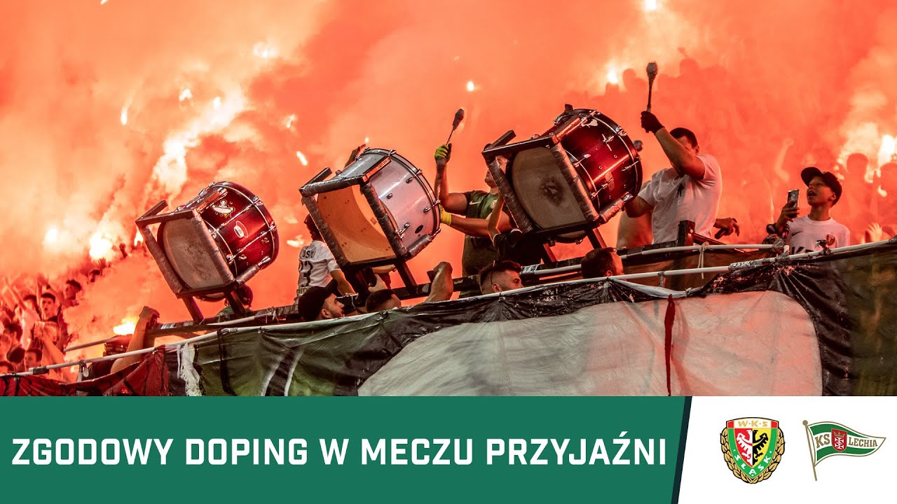 KIBICE: Doping kibiców w zgodowym meczu Śląska z Lechią