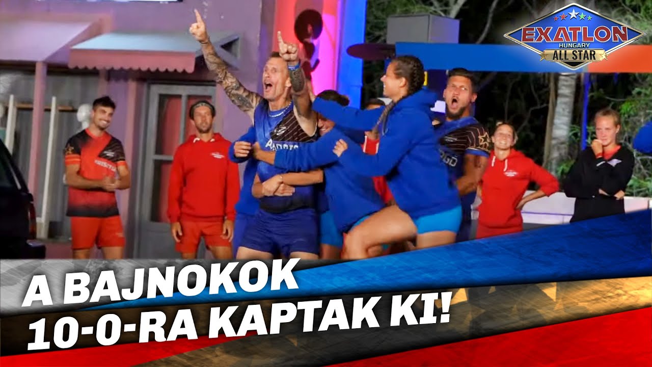 A Bajnokok 10-0-Ra Kaptak Ki!!! | Exatlon Hungary All Star | 4. &Eacute;vad | 55. Ad&aacute;s