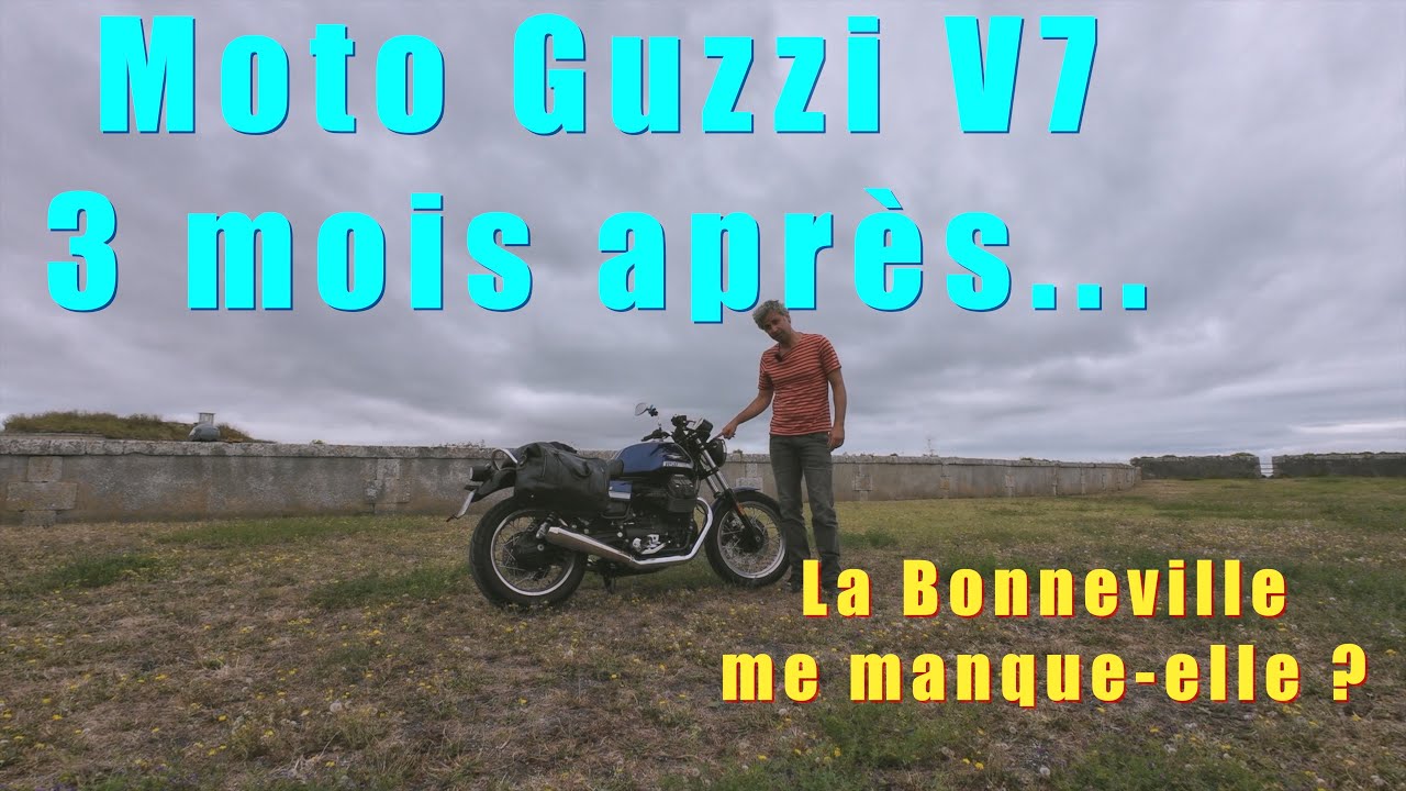 Guzzi V7 850 3 mois après ⎥ Ma Bonneville me manque-elle ?