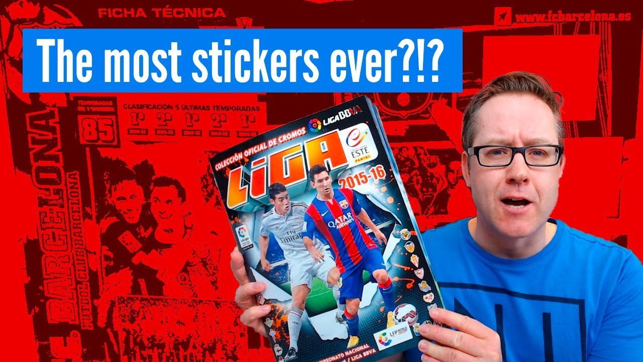 Lots of stickers, but confusing numbering | Panini La Liga 2015-16 sticker album review