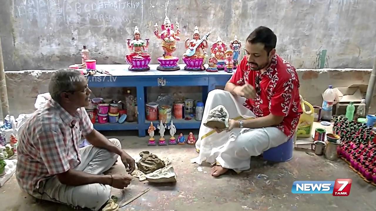 Navarathri Golu Doll (Clay Doll Making Procedure)