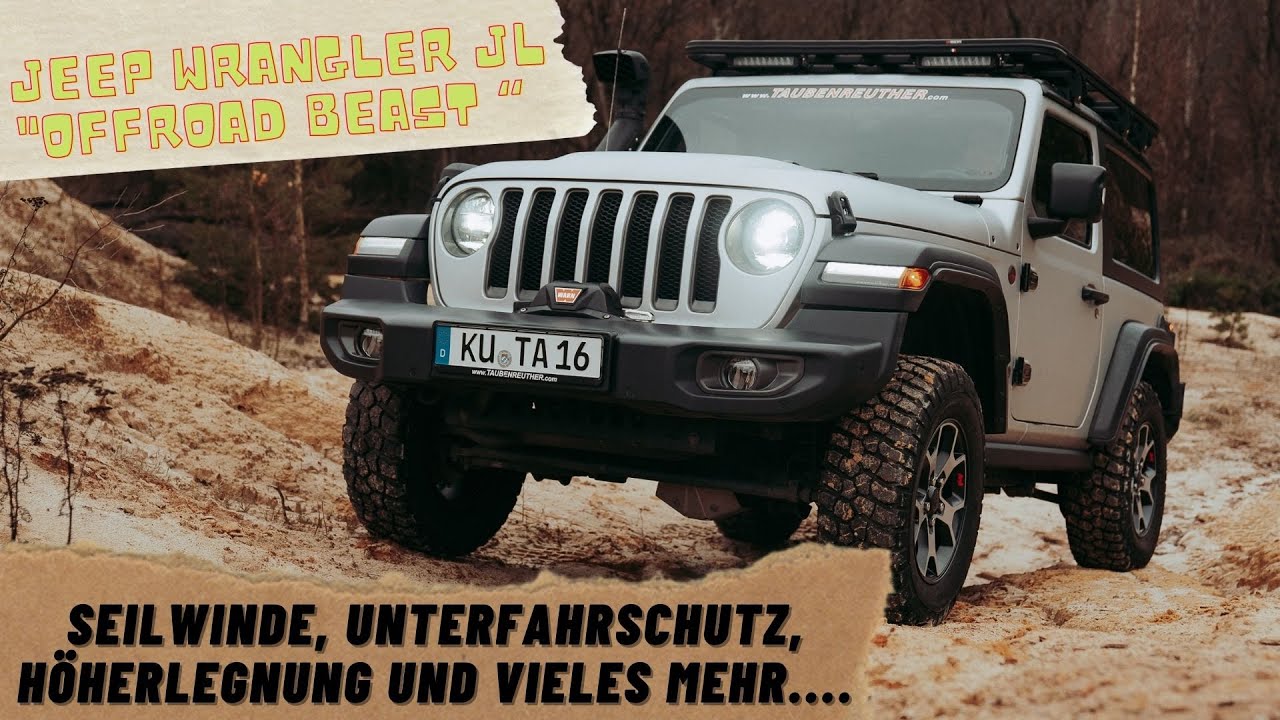 JEEP Wrangler JL - Offroad Umbau - Seilwinde - Höherlegung