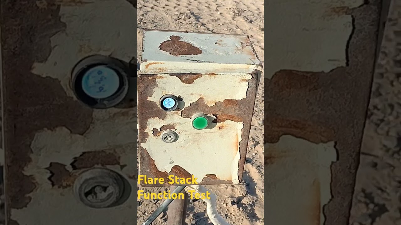 Flare stack // Well Test // Oil and Gas