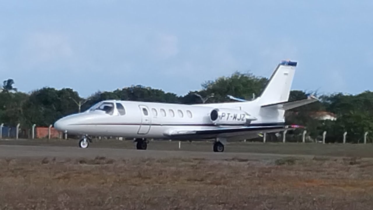  Jato cessna Citation Decolando do Aeroporto de Parnaíba Pi 27/12/2025.