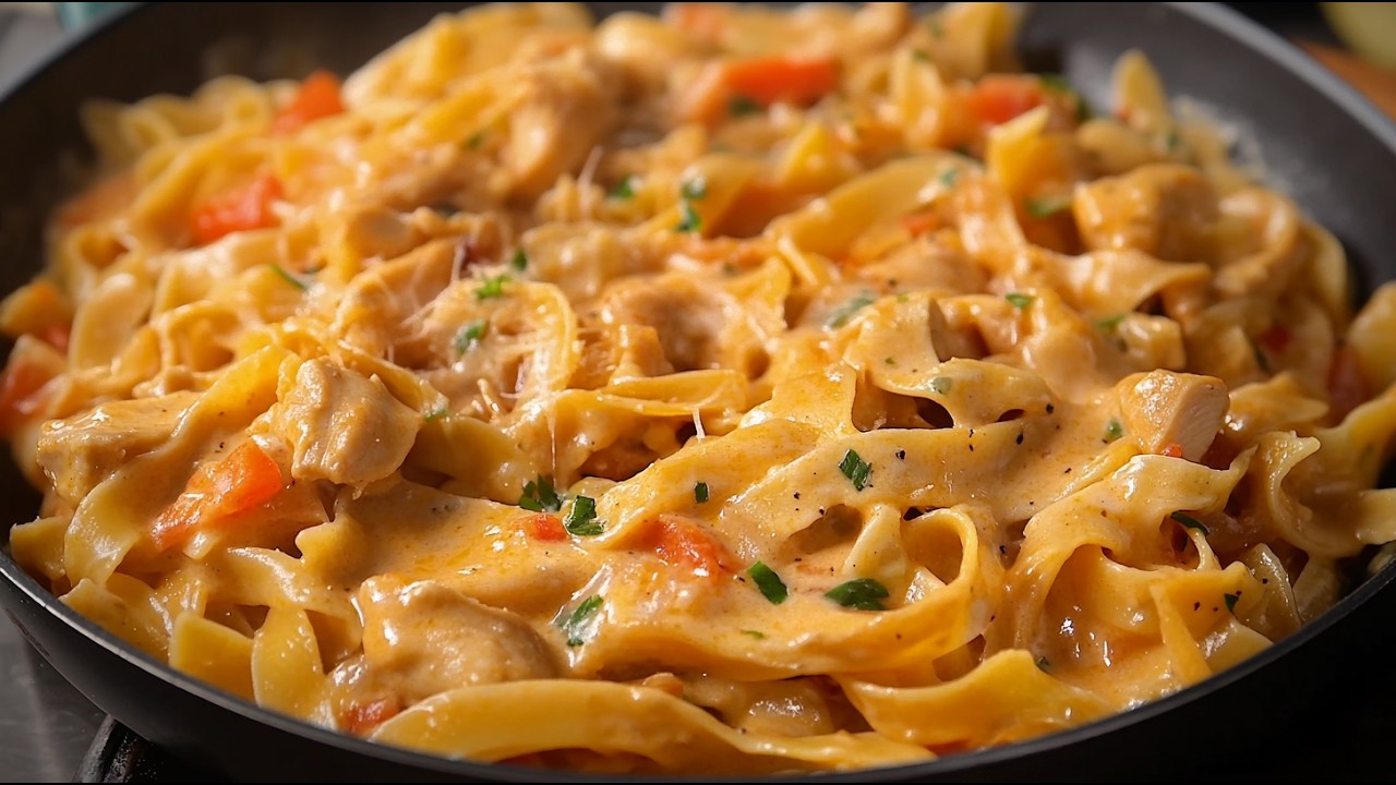Я никогда не ел ничего такого вкусного! Паста с овощами и курицей! Просто и вкусно!