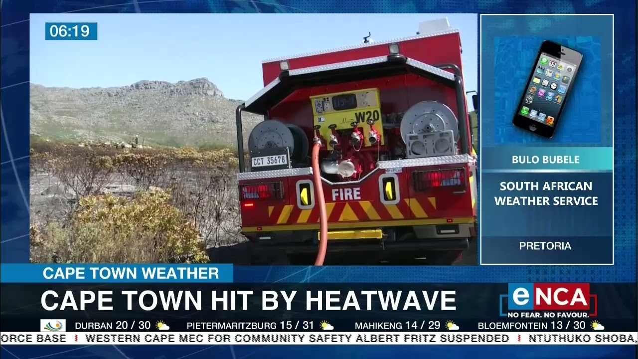Cape Town hit by heatwave