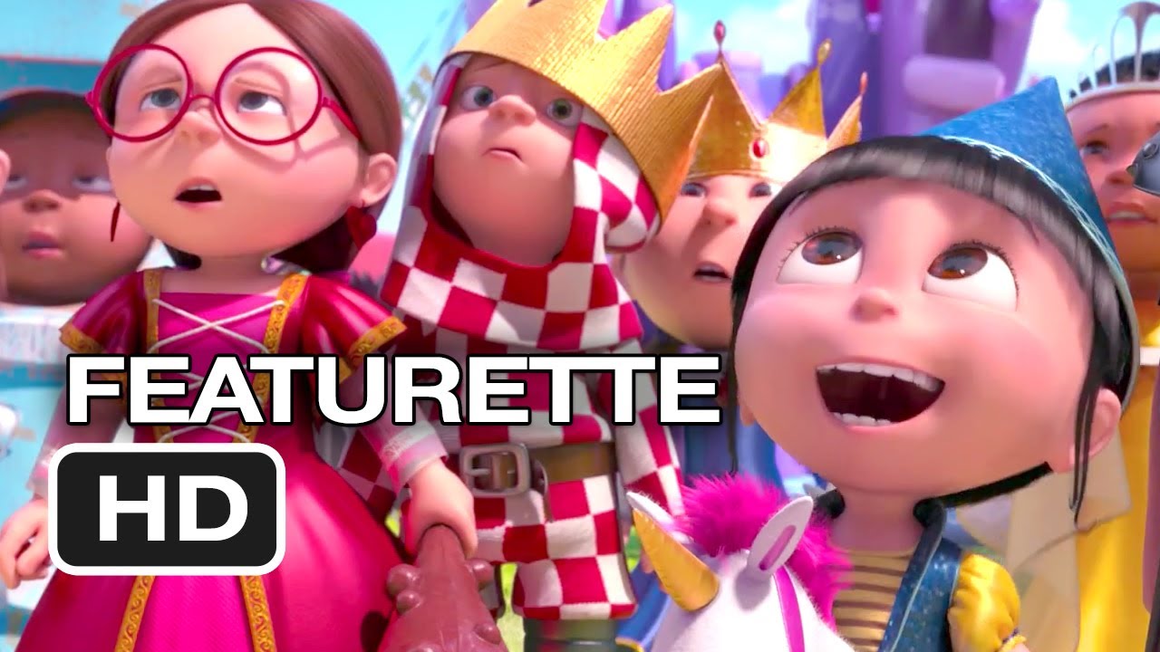 Despicable Me 2 Featurette - Gru's Daughters (2013) - Steve Carell Movie HD
