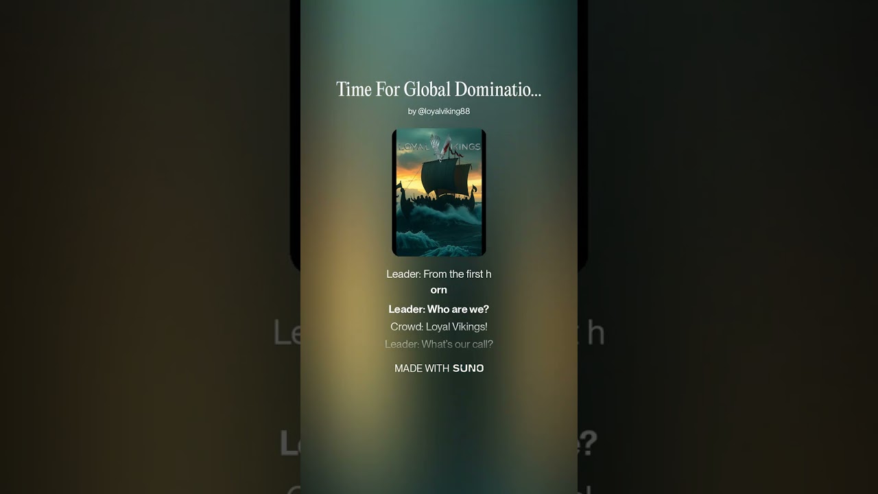 Loyal Vikings - Time For Global Domination 