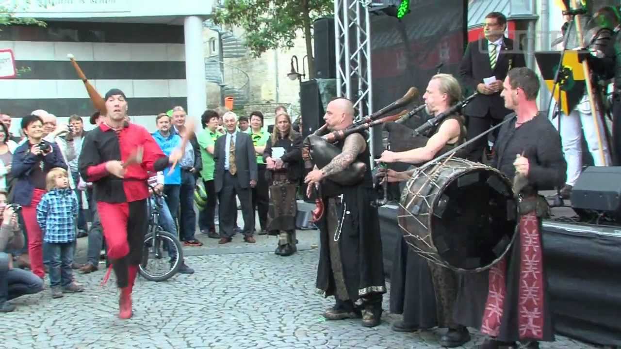 Apolda: Zwiebelmarkt bei bestem Wetter
