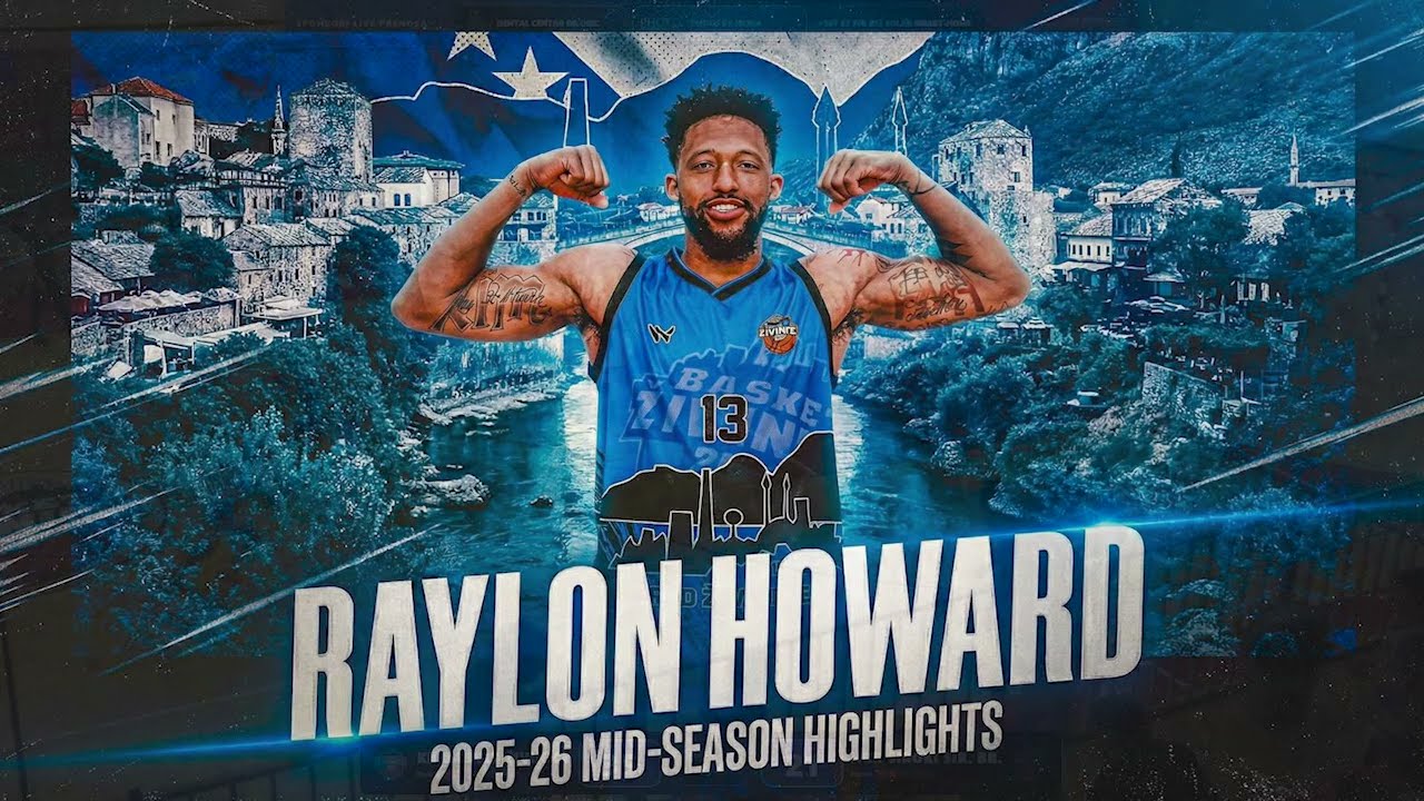 Raylon Howard 2025-26 Bosnia Mid Season Highlights.