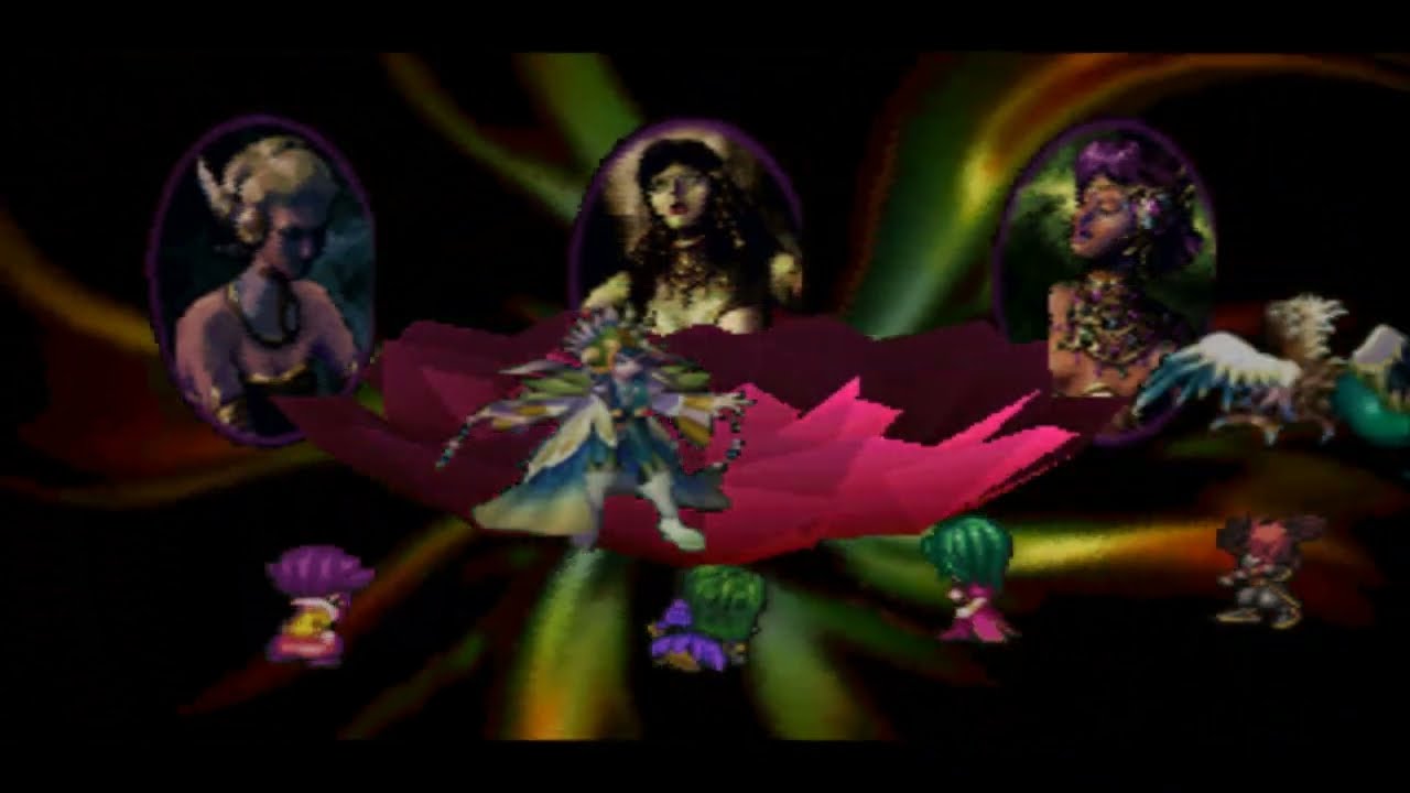 SaGa Frontier Last Battle Asellus Vs Orlouge - HD