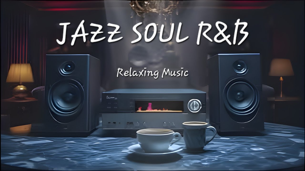 Smooth Jazz & Soulful R&B – Cozy Night Lounge Music for Deep Focus & Relaxation (LIVE 10H)