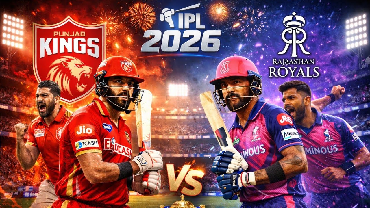 PS5 IPL 2026 PBKS VS RR FULL MATCH 