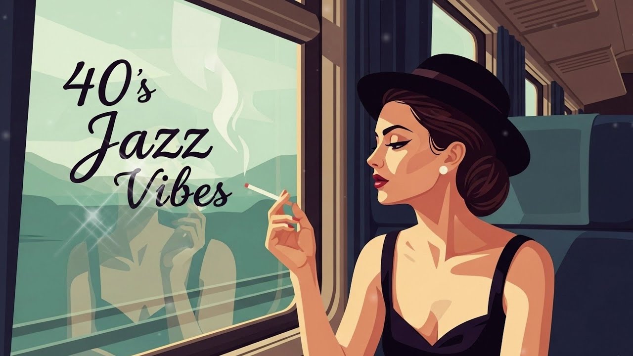 Vintage 1940s Jazz | Billie Holiday Inspired | Velvet Night Mood