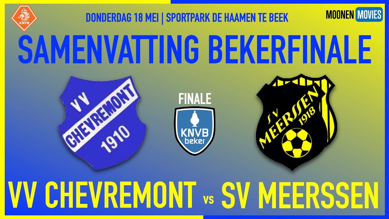 SV MEERSSEN PAKT OOK DE BEKER DOOR TE WINNEN VAN CHEVREMONT!