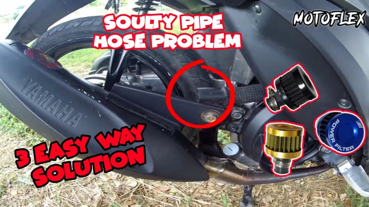 MIO SOULTY PIPE HOSE || PROBLEM SOLVE || PANG PAPOGI ONLY