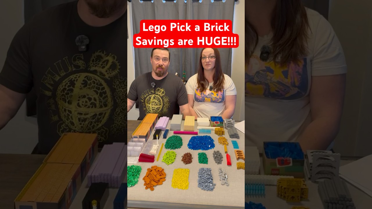 Lego Pick a Brick Wall vs Online 