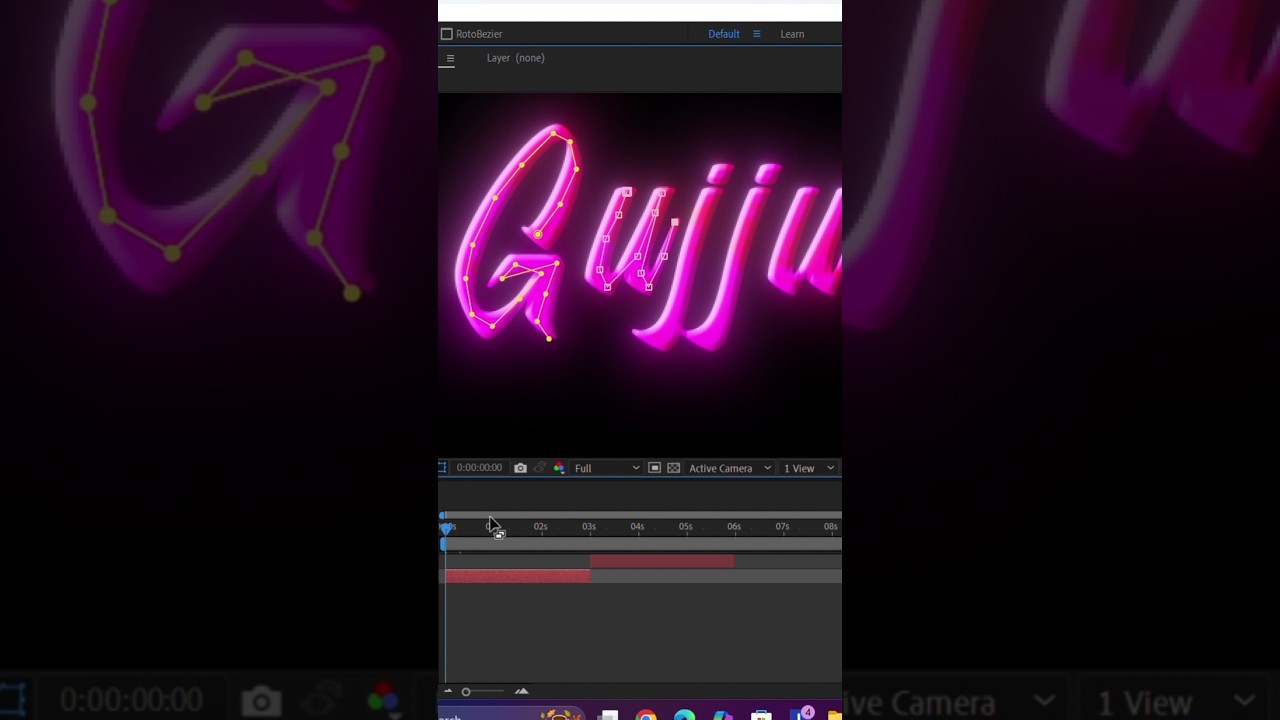 How to create Signature Text Animation in After Effects ❓[ after Effects Tutorial] [ text animation]