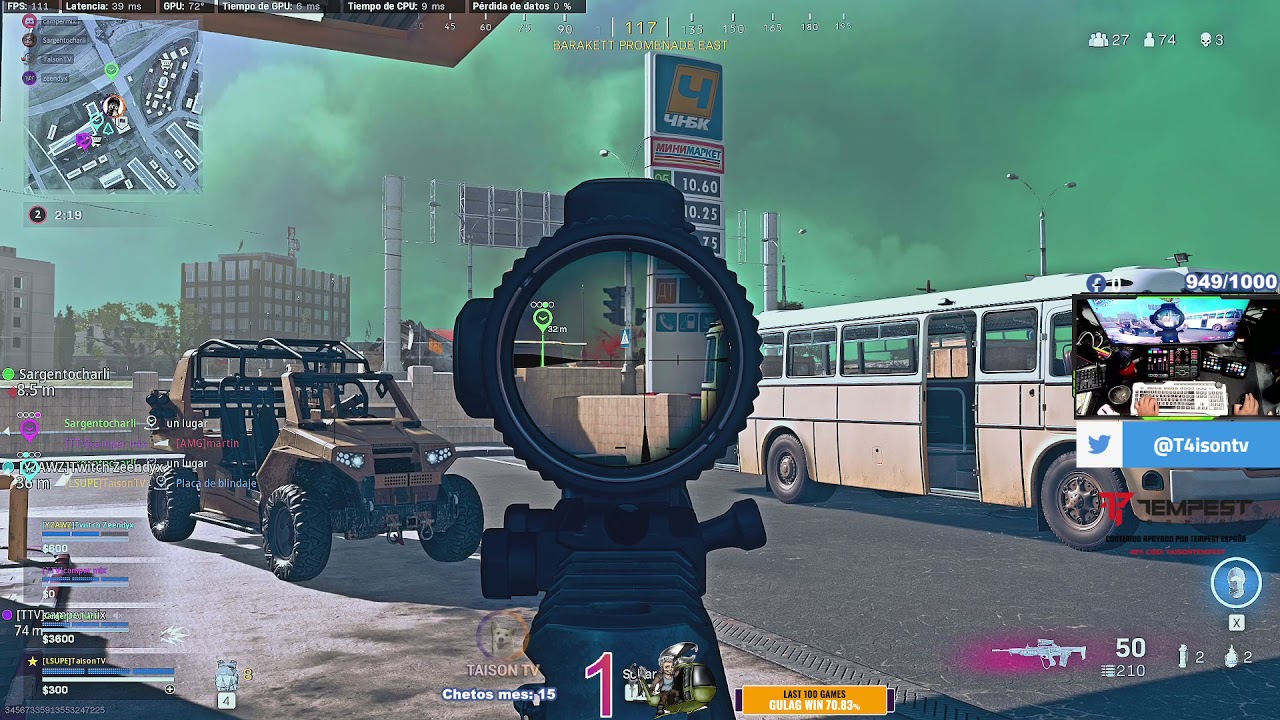Se nos lia en el río! Warzone mis otras partidas