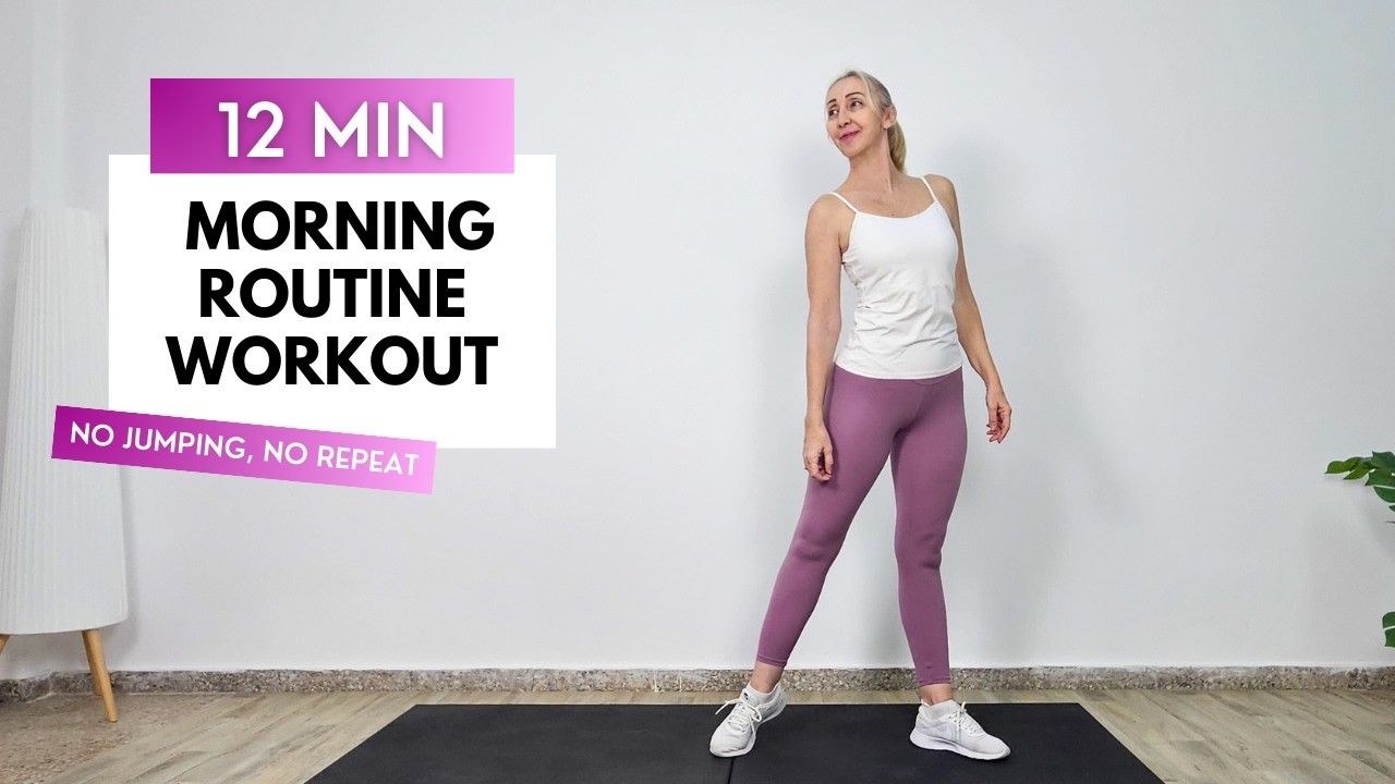 Try This 12 Minute Morning Workout – No Jumping, Full Body