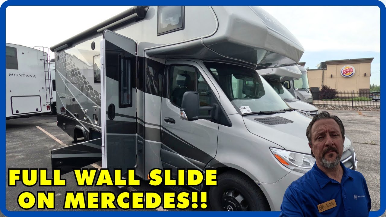 Full Wall Slide on Mercedes Sprinter! 2026 Dynamax Isata 3 24FW
