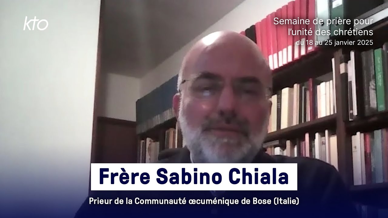 Frère Sabino Chiala - Semaine de prière pour l'unité des chrétiens 2025