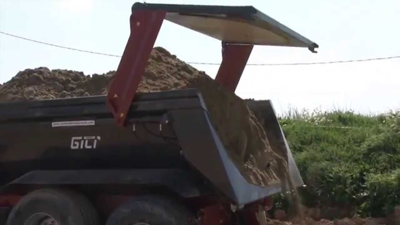 Bañera Industrial/ Benne HARDOX TP/ Dumper trailer
