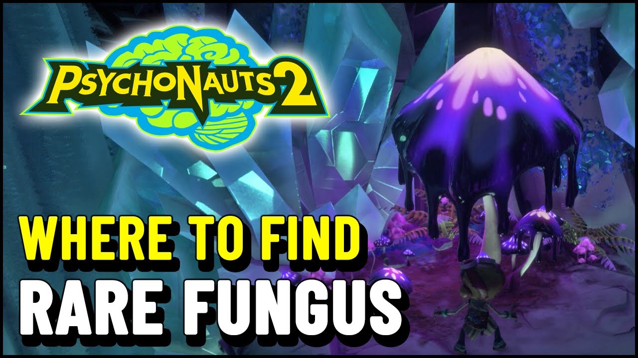 Psychonauts 2 RARE FUNGUS Location - A Fungus Among Us Trophy Guide (Lili's Optional Mission)