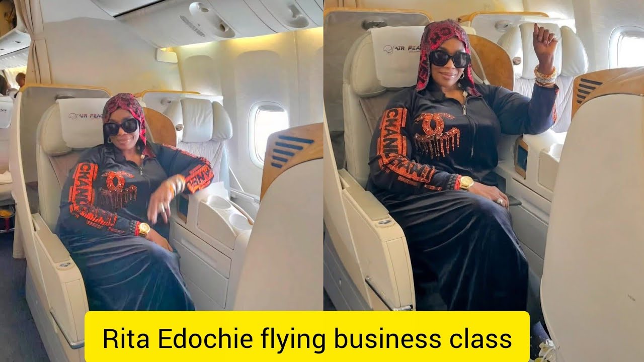 Rita Edochie flying first class & enjoying her life while Judy Austin & Yul Edochie becimes restless