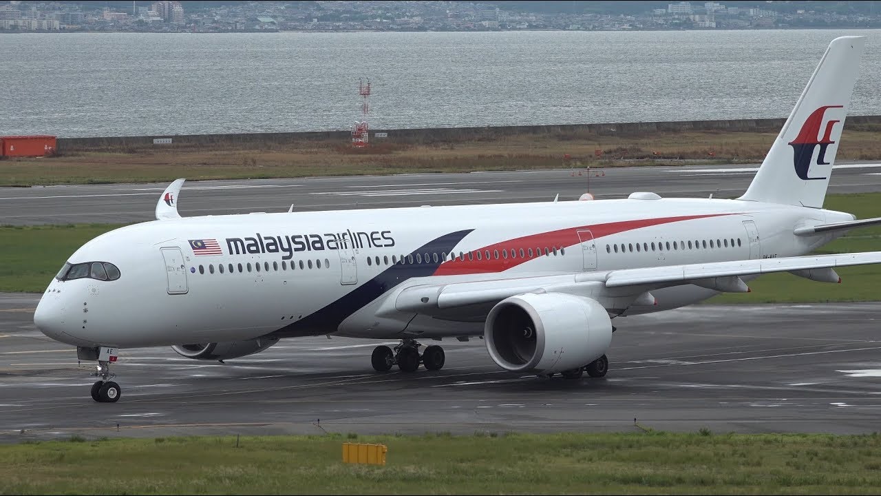 Malaysia Airlines Airbus A350-900 9M-MAE Takeoff from KIX 24L | Kansai Airport |