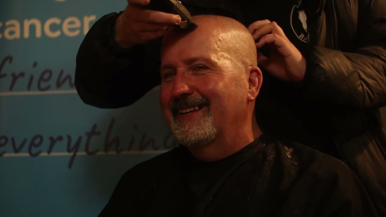 Rob and Ben brave the shave for Colchester and Ipswich Hospitals Charity