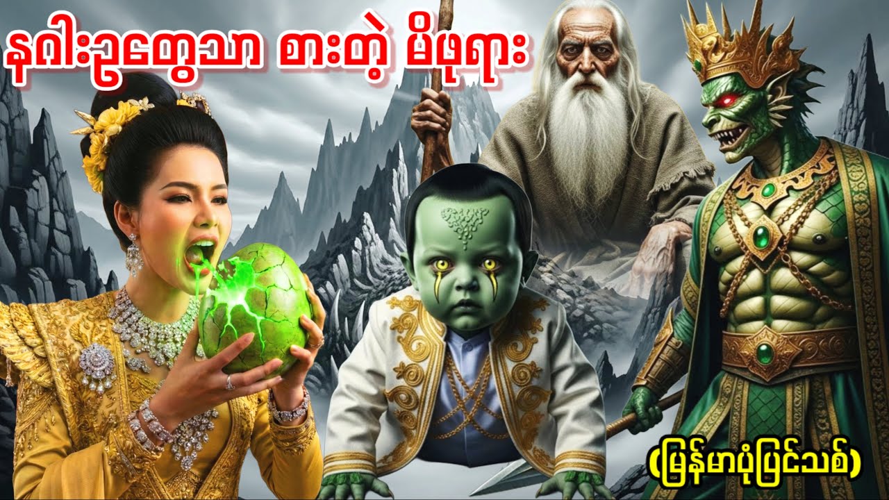 နဂါးဥတွေသာ စားချင်တဲ့ မိဖုရား (မြန်မာပုံပြင်သစ်)