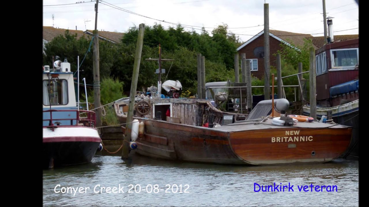 Oare Creek to Conyer Creek by boat.HD