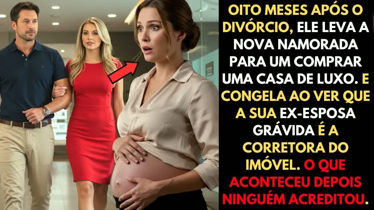 ❤️ELE LEVOU A NOVA NAMORADA PARA COMPRAR UMA MANSÃO, MAS CONGELOU AO VER SUA EX GRÁVIDA E CORRETORA