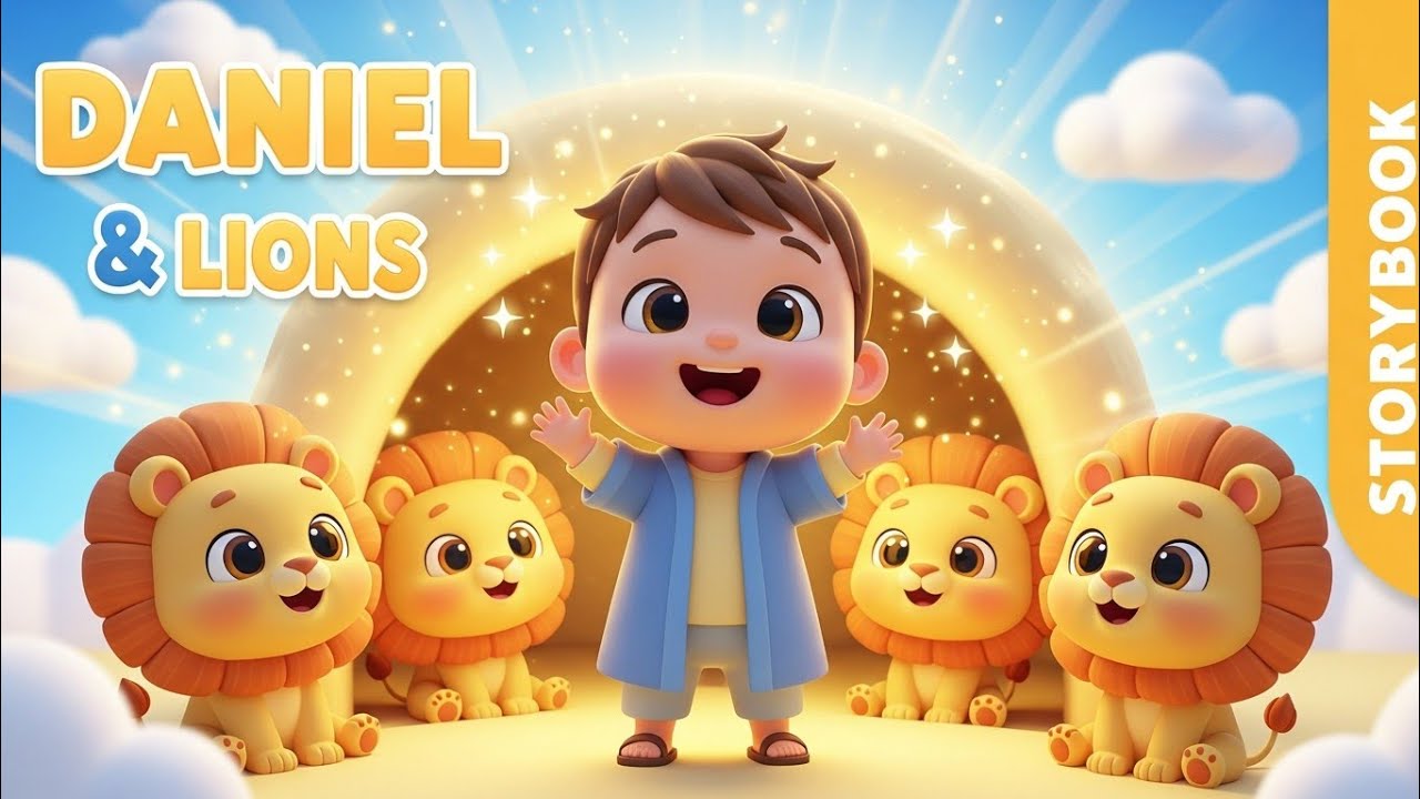  Daniel and the Lion’s Den | Kids Bible Story