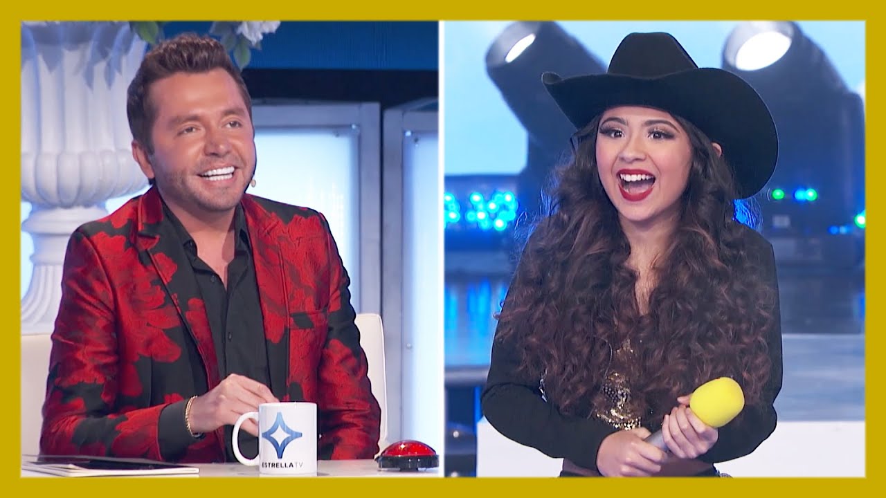Gerardo Ortiz la incentiva a cantar un CORRIDO | Tengo Talento Mucho Talento T24