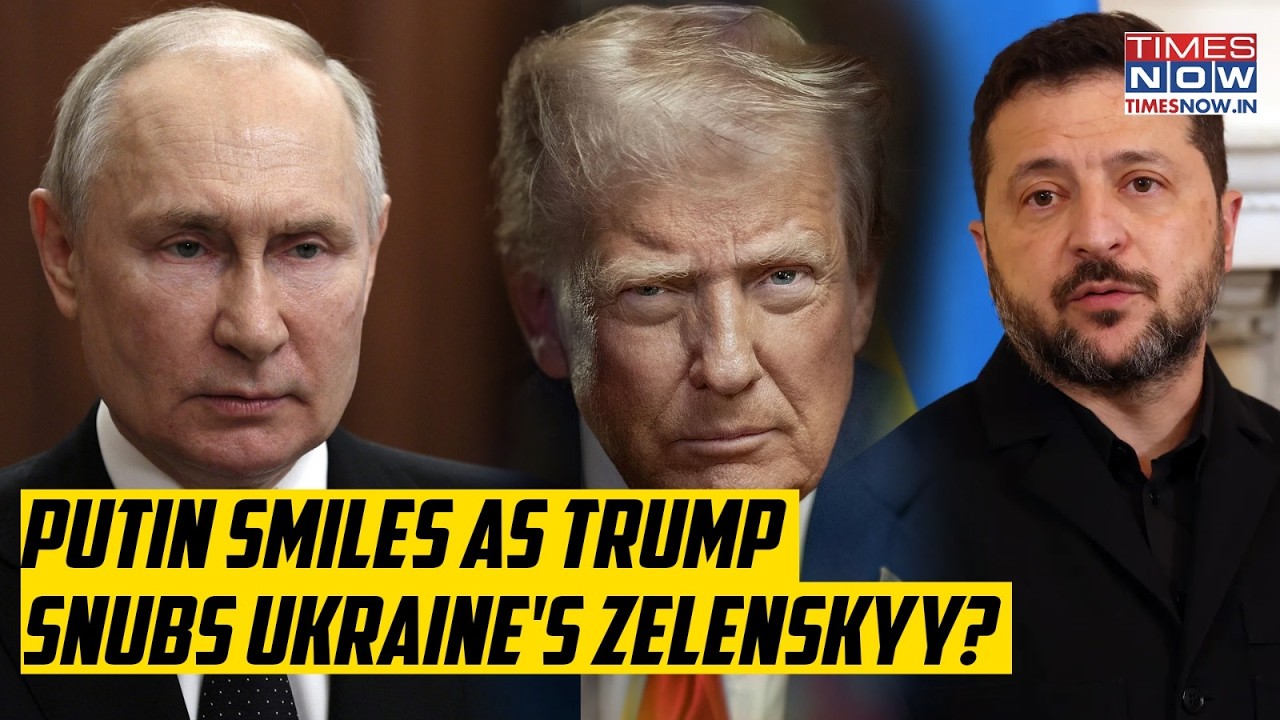 PUTIN Smiles As TRUMP Drubs ZELENSKYY? Russia Sanctions Waiver Sparks US Vs Ukraine Rift Amid War