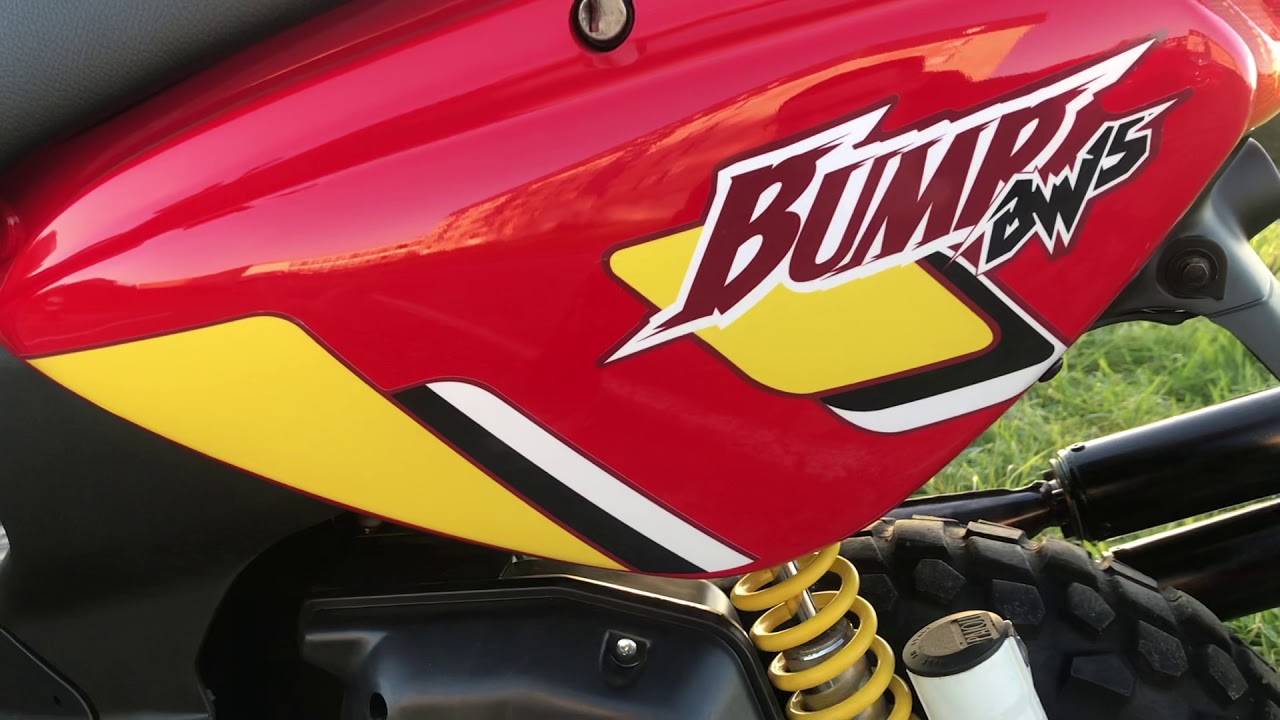 Yamaha bw’s bump red