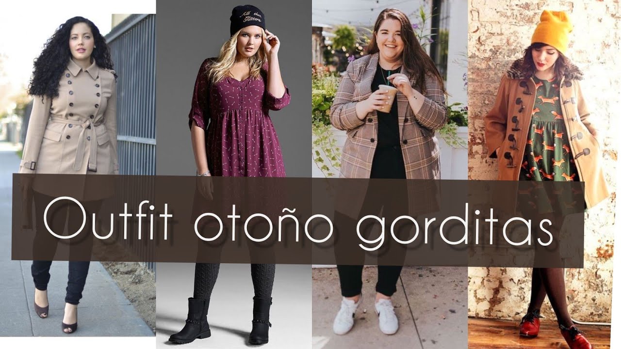 Outfit de otoño para curvies, plus size - gorditas, acierta tus looks
