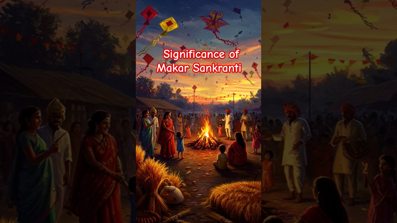 Makar Sankranti Significance #sankranti #lohri #bhogi #harvest #festival #sun #zodiac