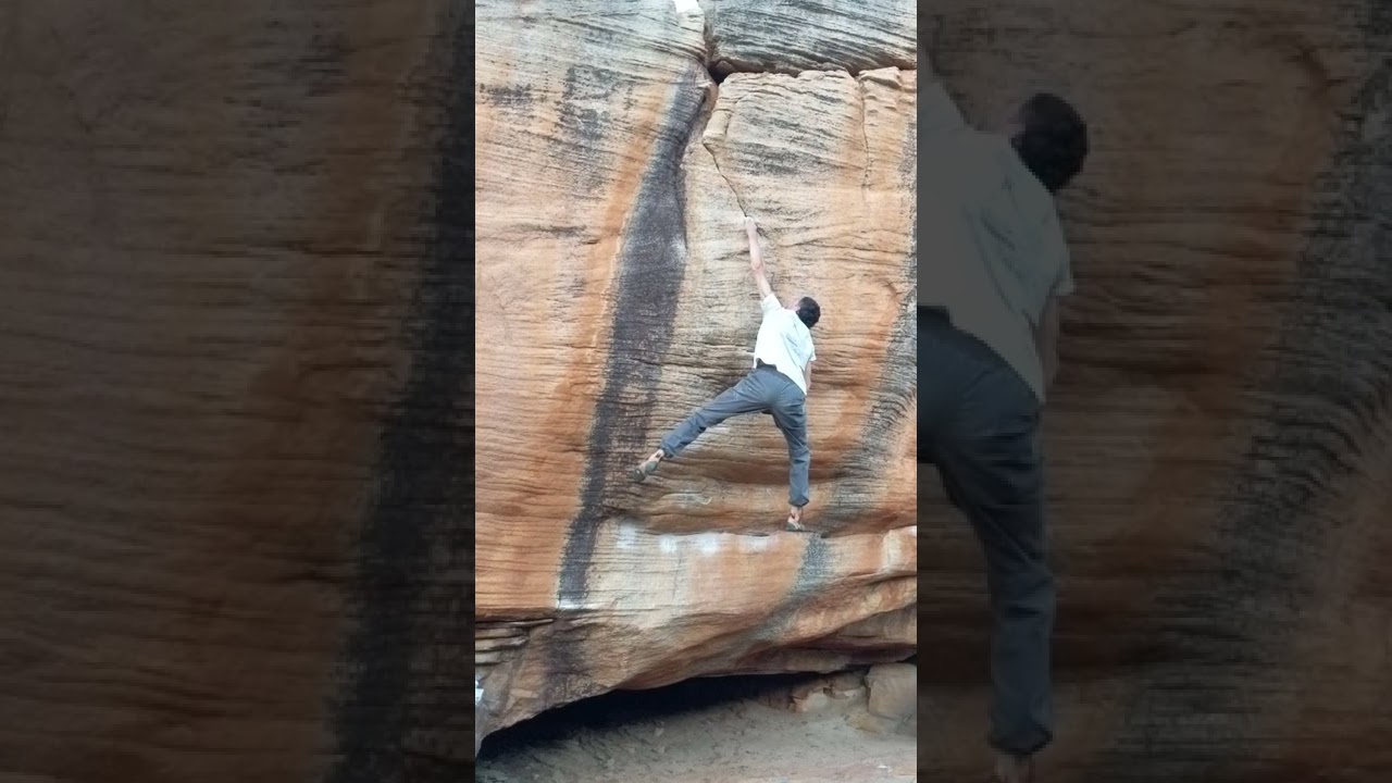 Pinotage Sit (7C+), Sassies - Rocklands