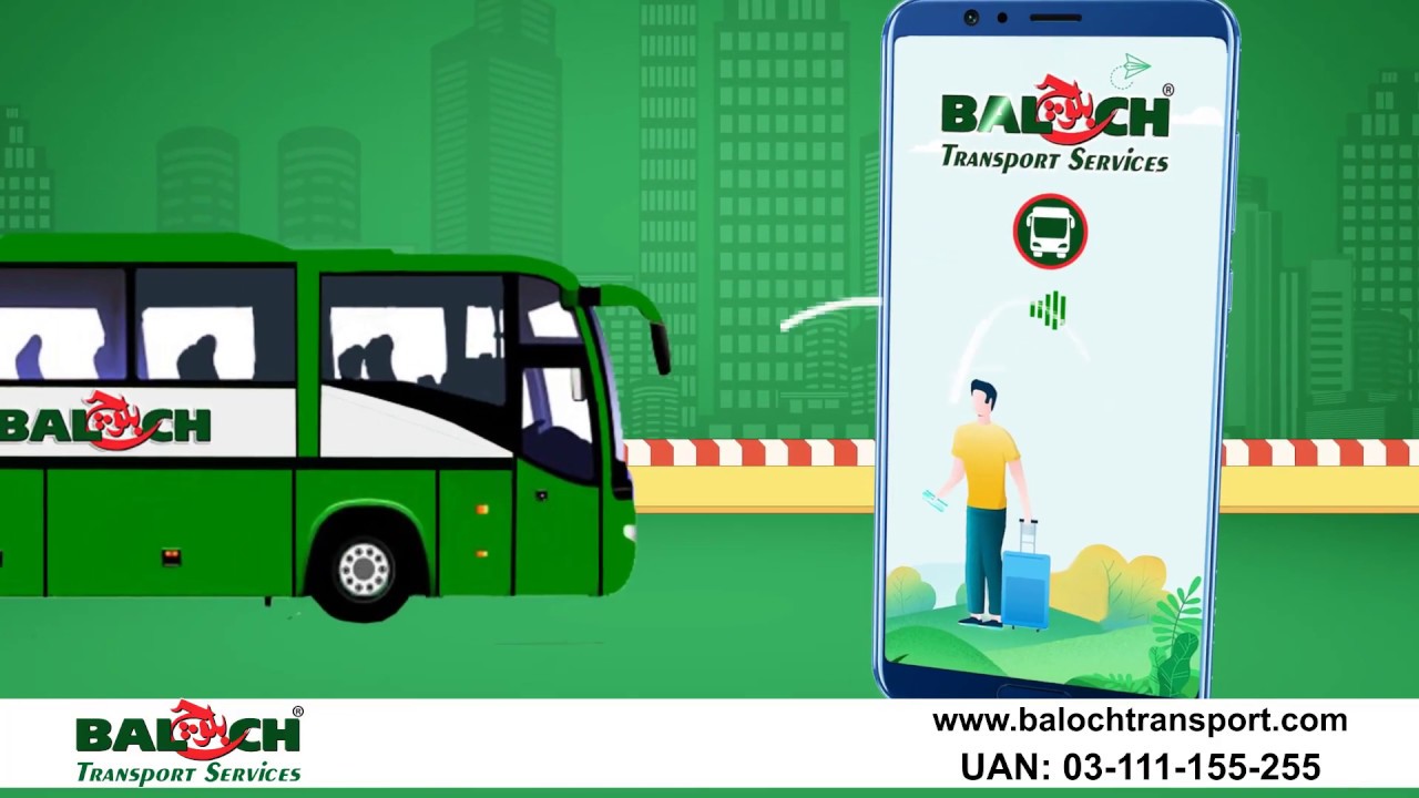 Baloch Transport Online Ticket Booking | How to Book Online? |  PK BUSES