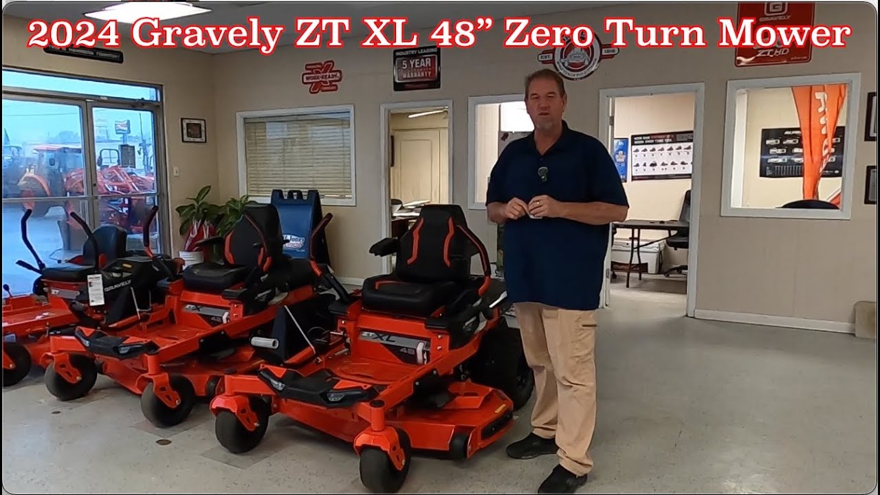 2024 Gravely ZT XL 48 918013 Kawasaki® FR691V Residential Zero Turn Lawn Mower