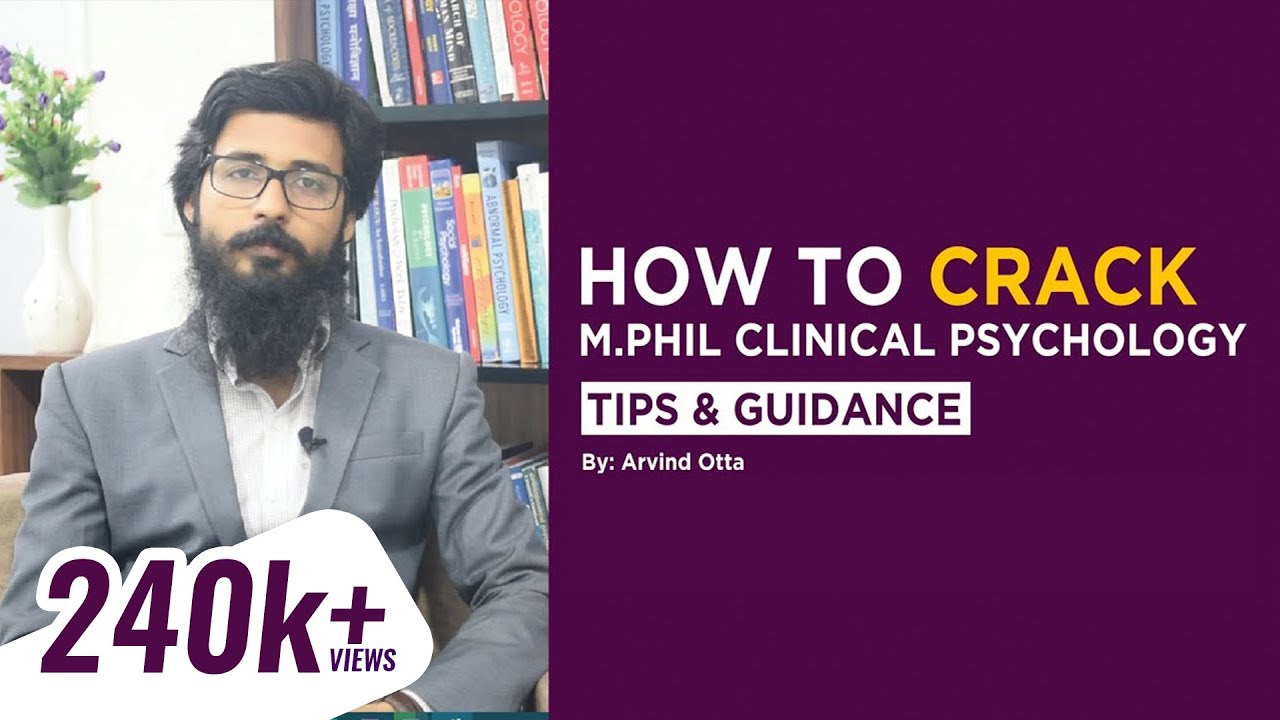 How to Crack M.Phil Clinical Psychology Entrance Exam?
