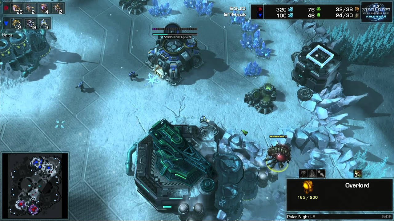 WCS America Premier League Regional Finals Jaedong vs Hack Game 1